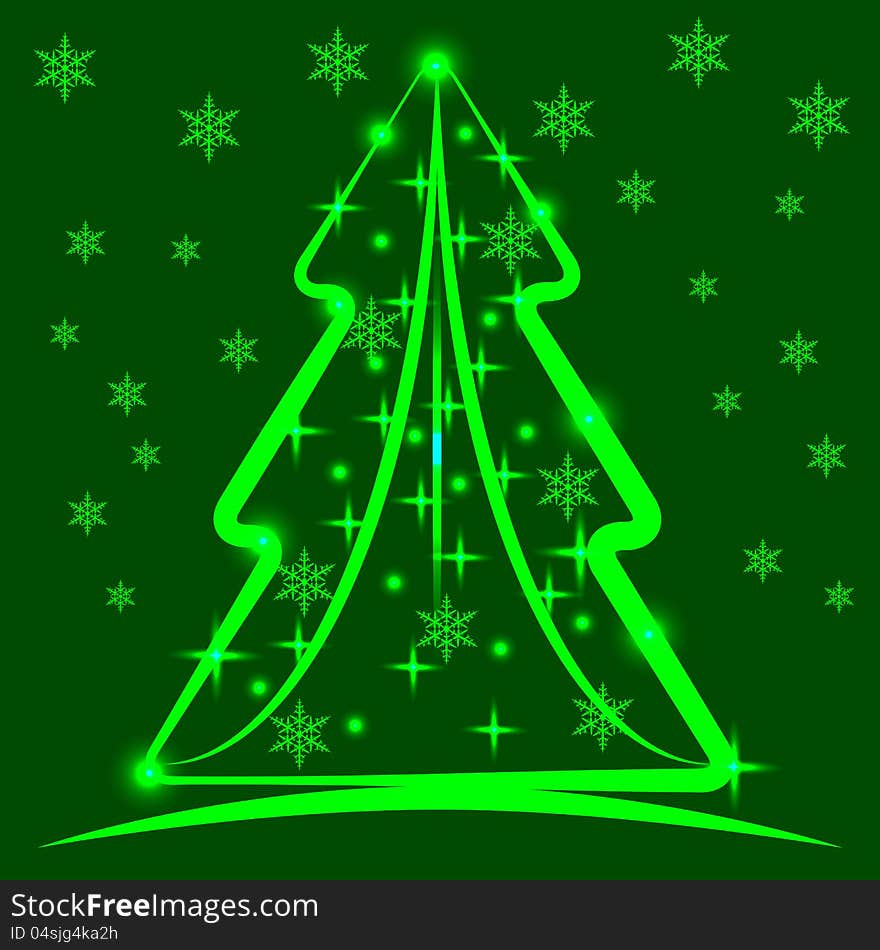 Christmas Abstract Background