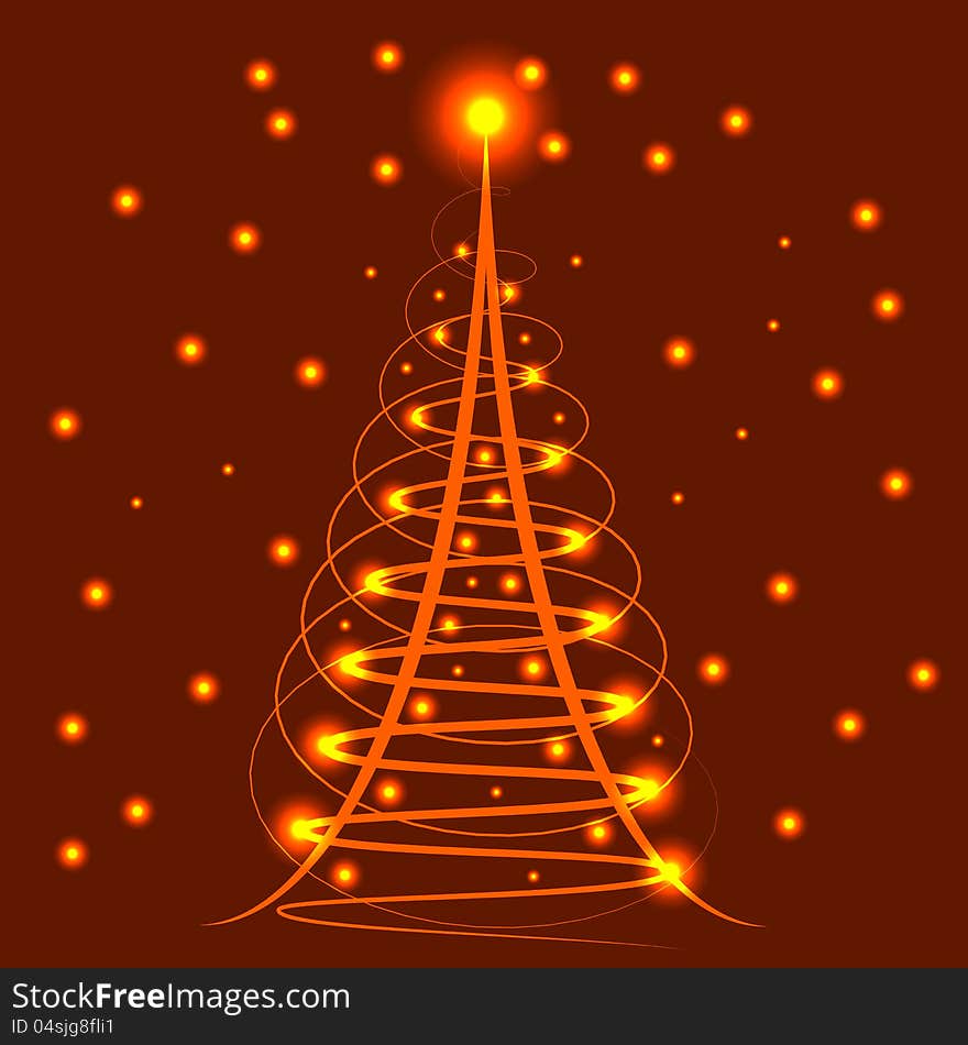 Christmas abstract background