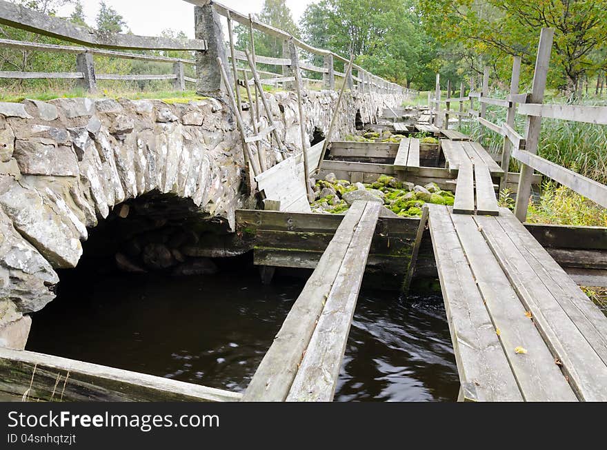 Ancient Swedish Bridge