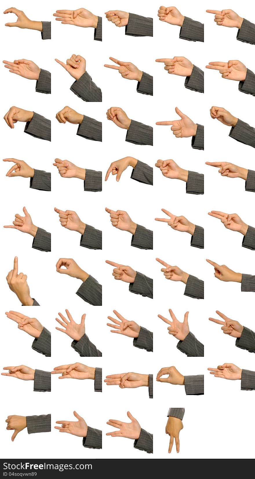 Hand Signs Language