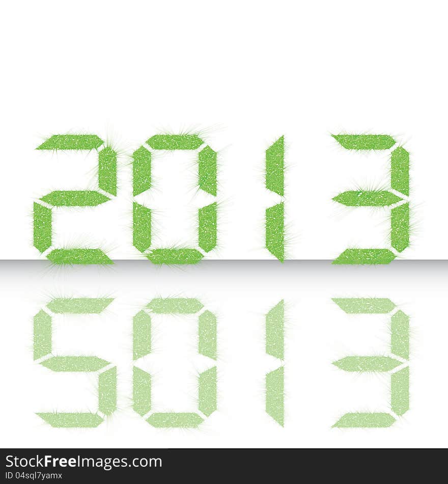 New year 2013.eps10.vector