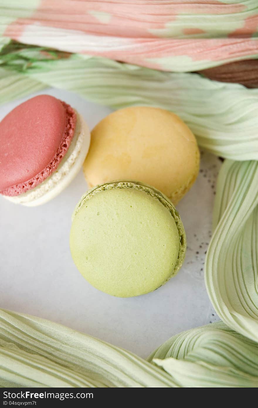 Soft and sweet macarons