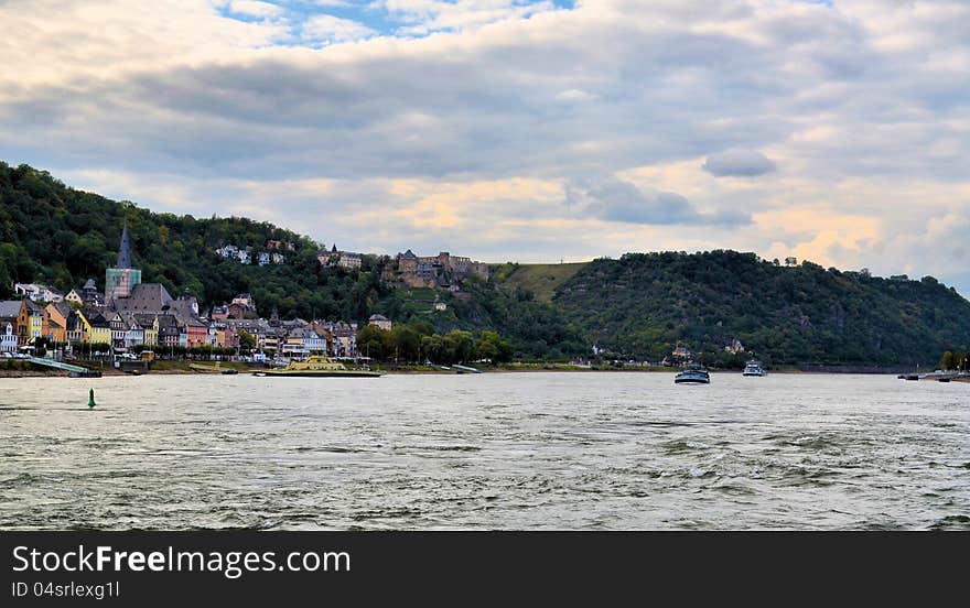 Rhine river at Germany