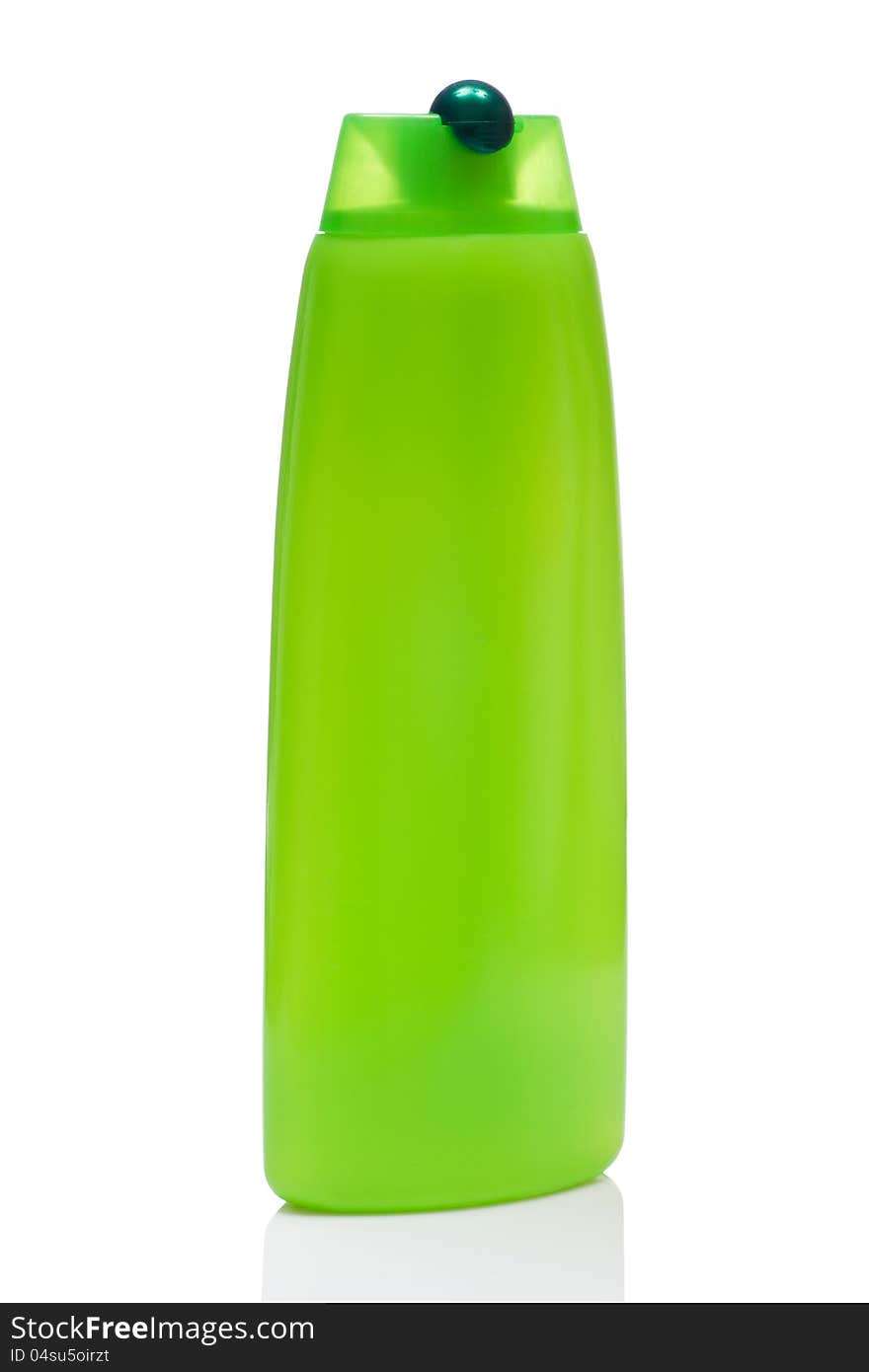 Green Blank Bottle For Shampoo