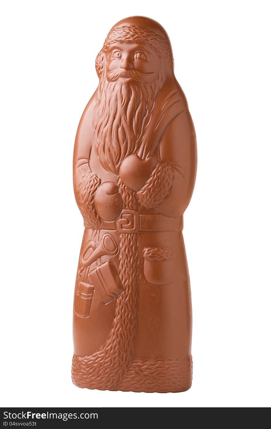 Chocolate Santa Claus