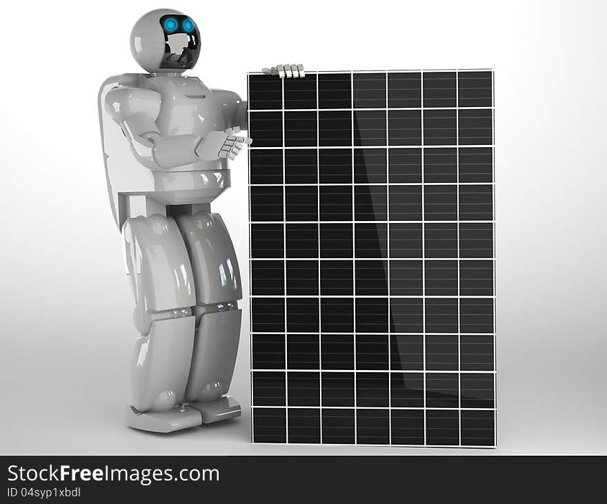 Robot and Solar panel