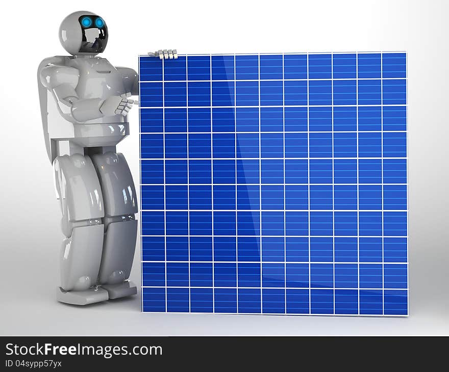 Robot and Solar panel