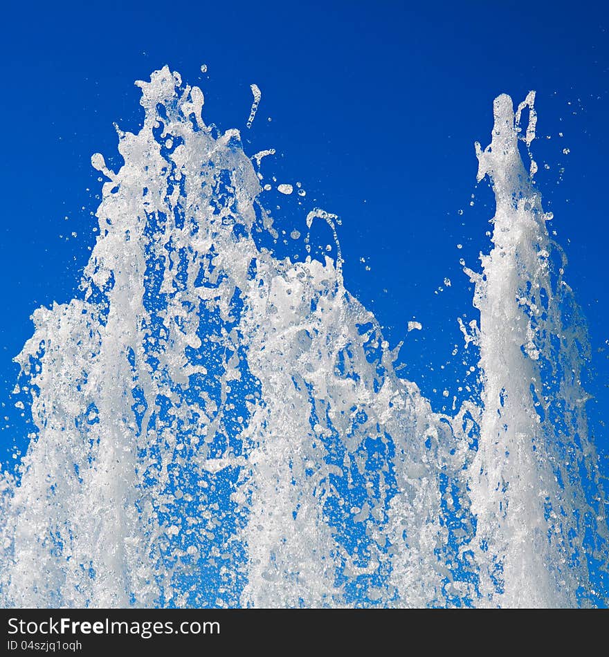 Fountain streams