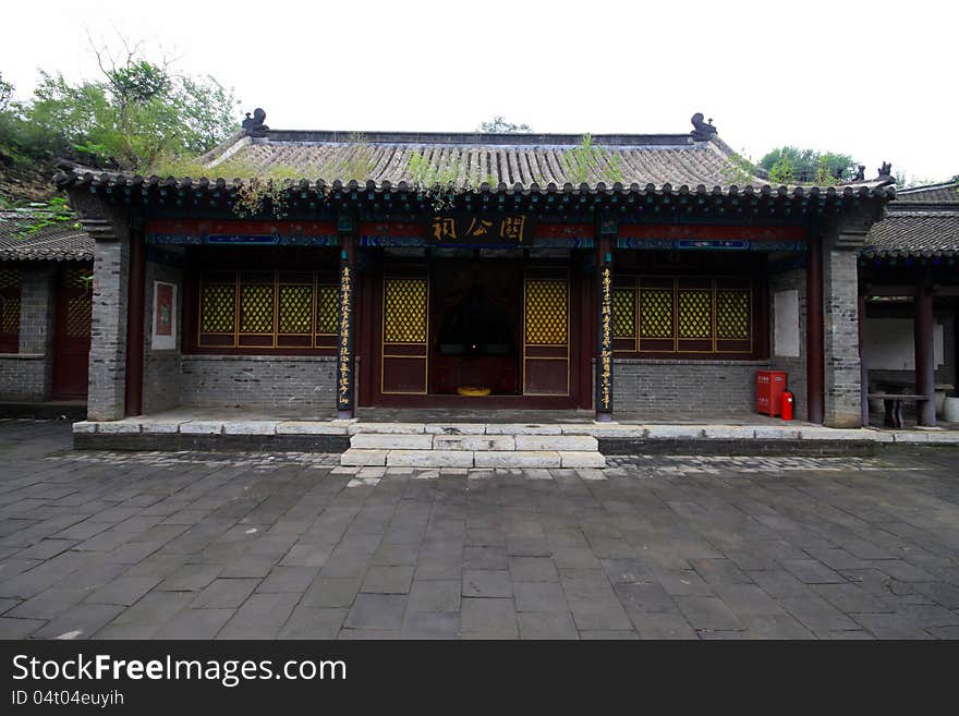 Ancient Chinese traditional architectural