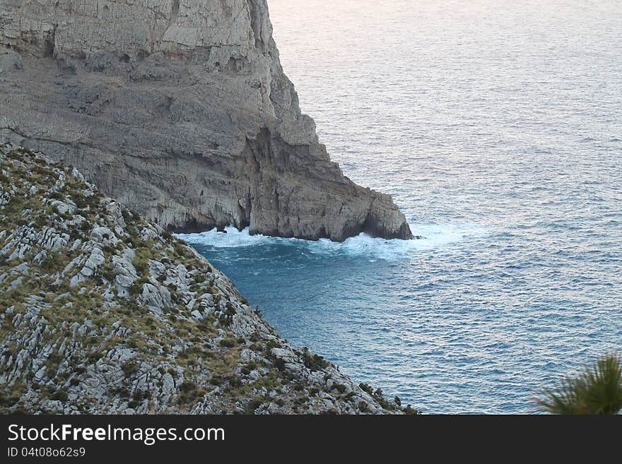 The Seascape On The Island