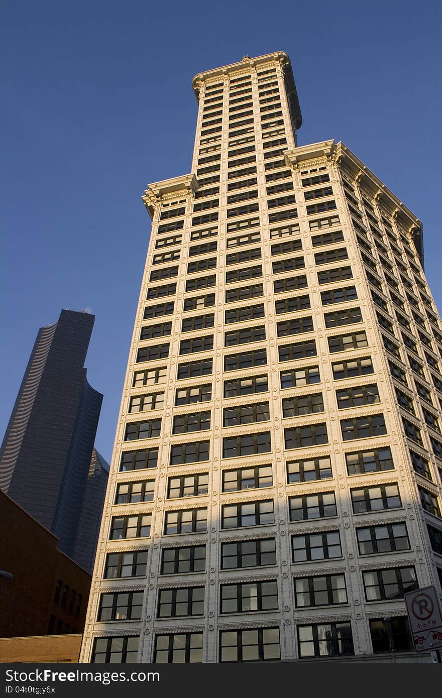 Smith Tower stands strong as the most famous historical landmark of Seattle city.