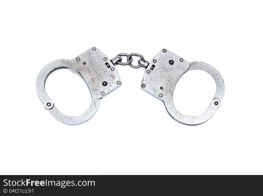 Old Used Handcuffs