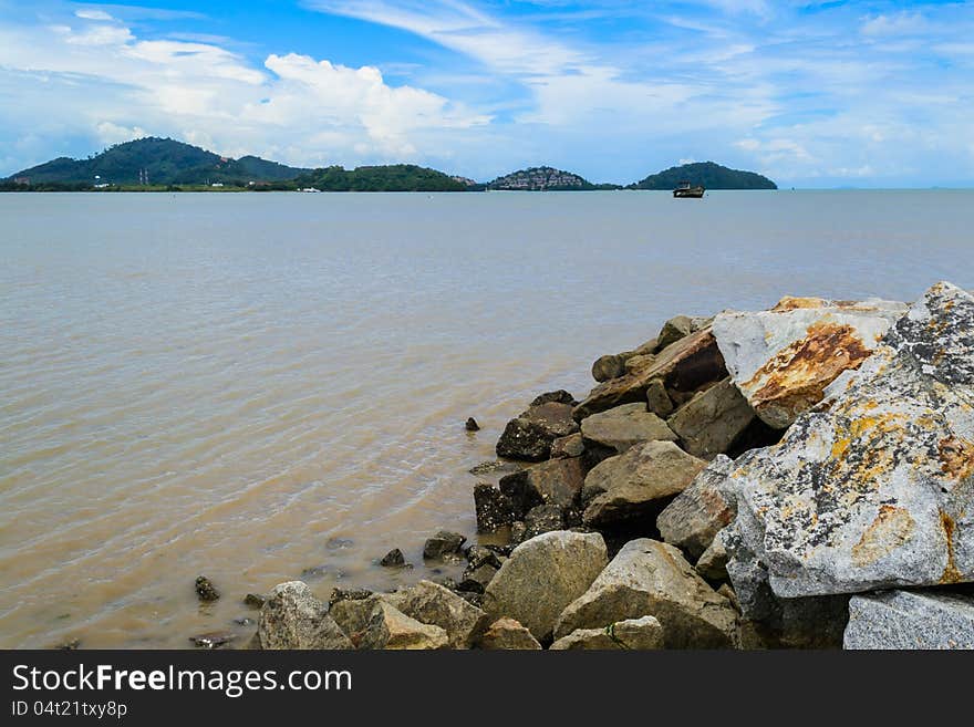 Scenery of sapan hin Park, Phuket