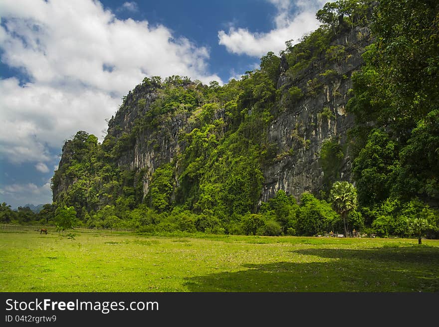 Hills of Laos. Khammouane province, Laos.