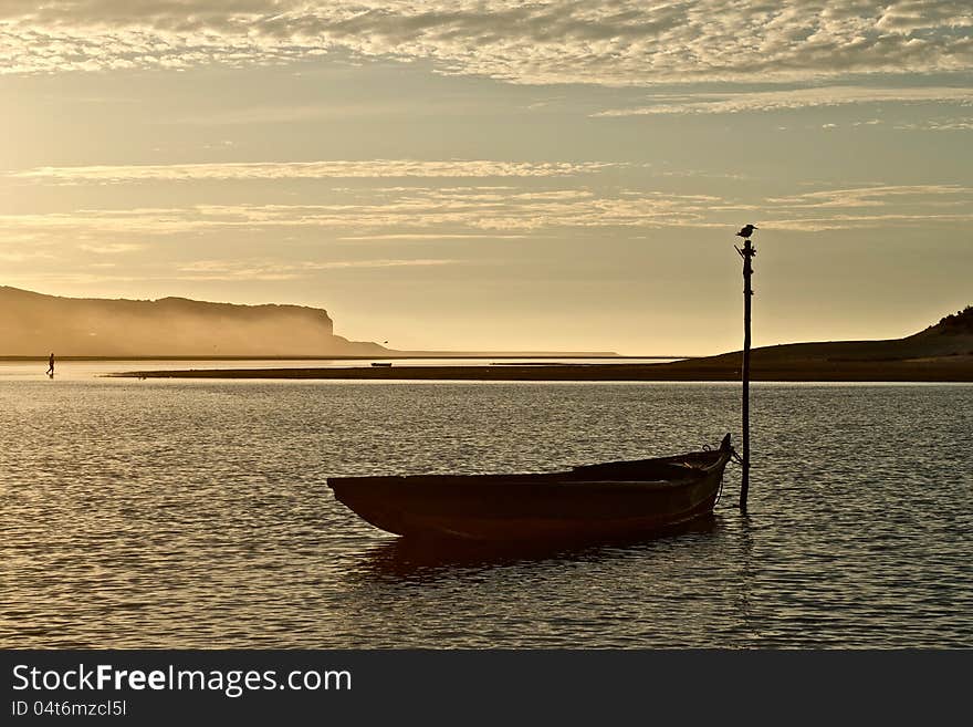 Boat on beach