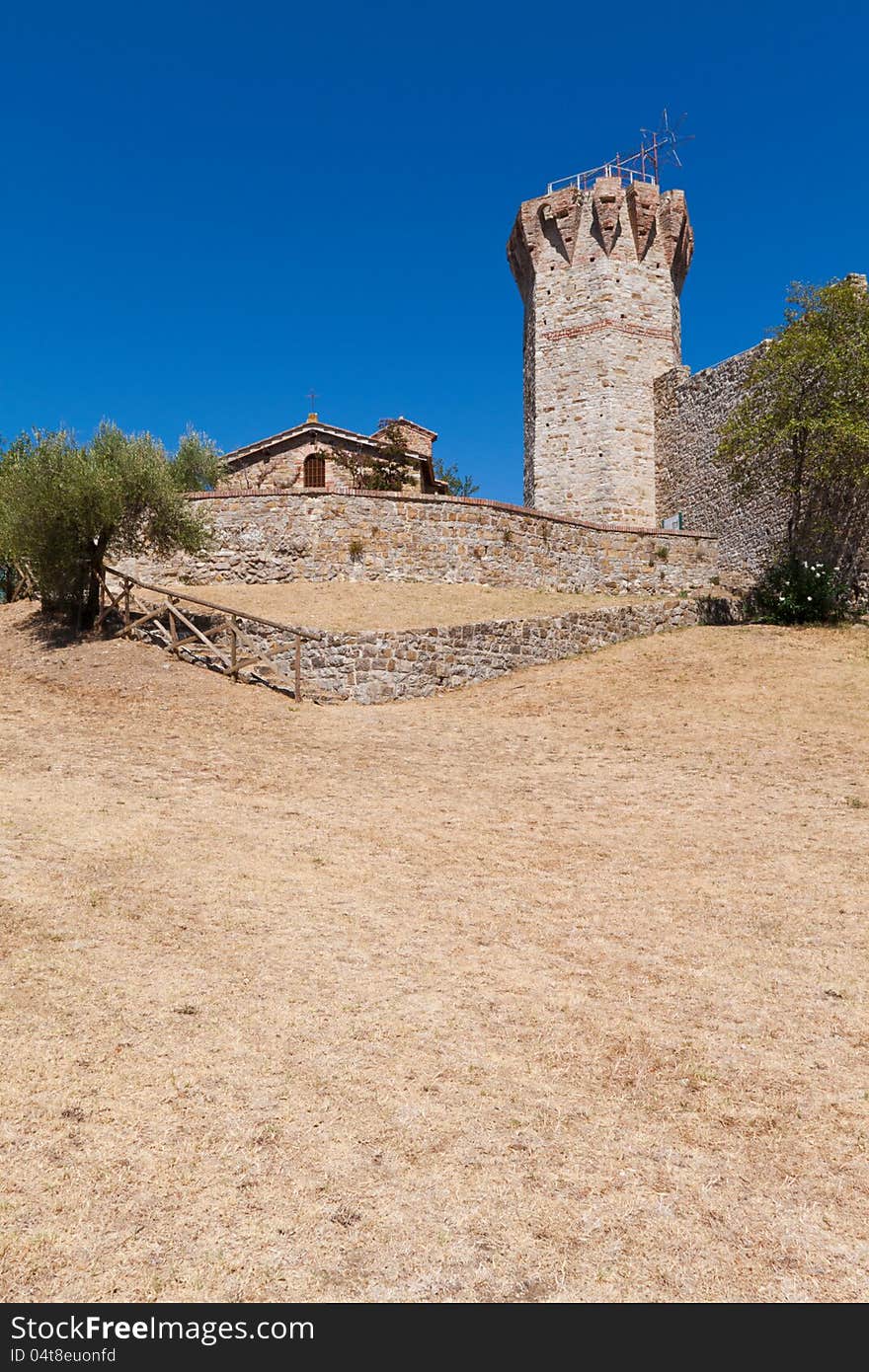 The Polvese Island  on Lake Trasimeno