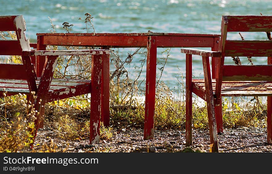 Worn table