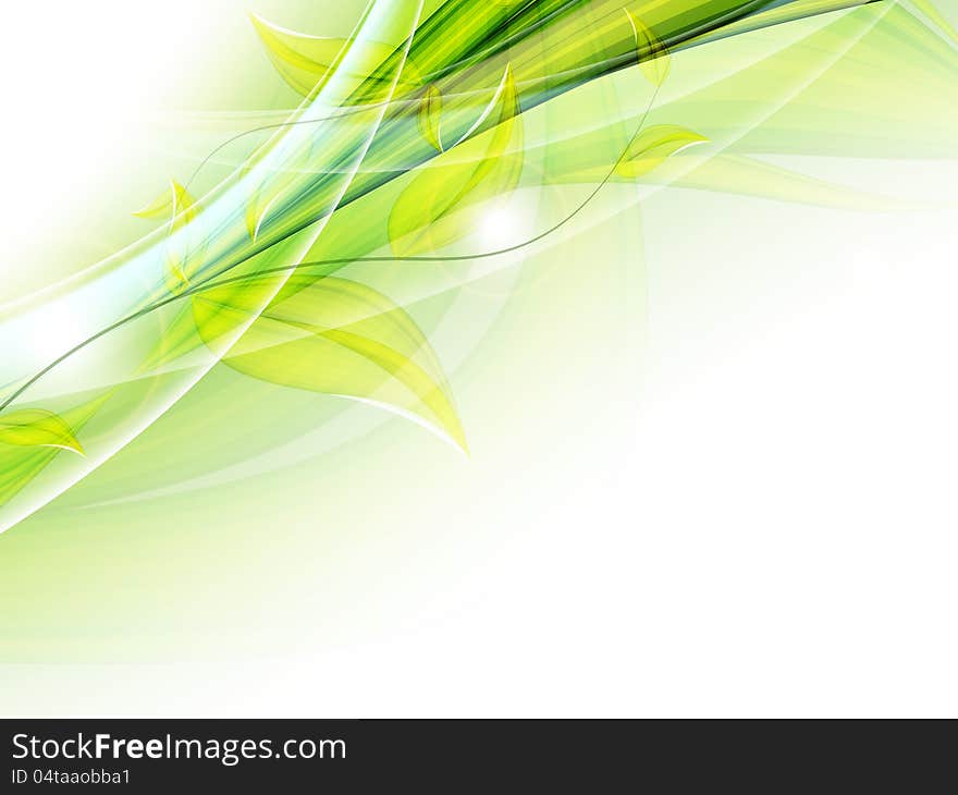 Beautiful abstract floral vector background. Eps10