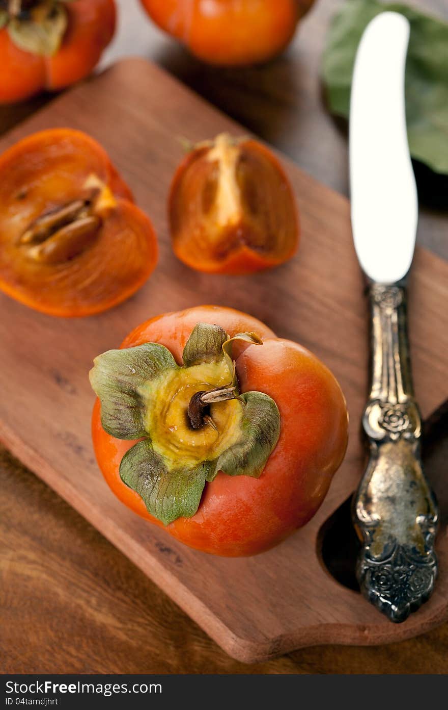 Ripe persimmon