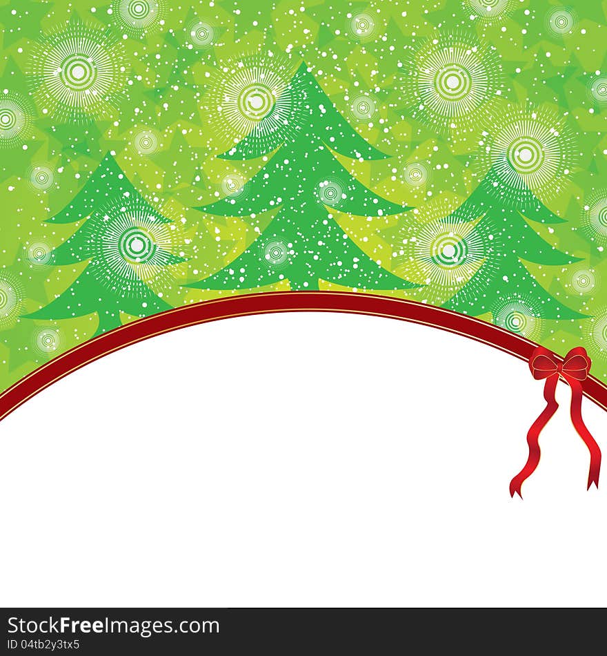 Abstract Winter Christmas Background