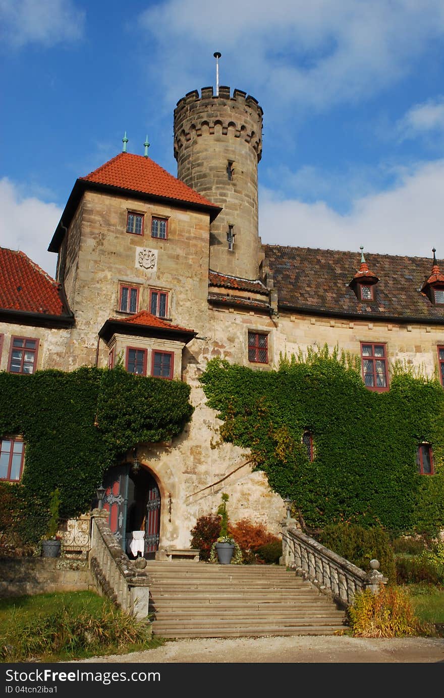 Castle hohenstein coburg franconia germany