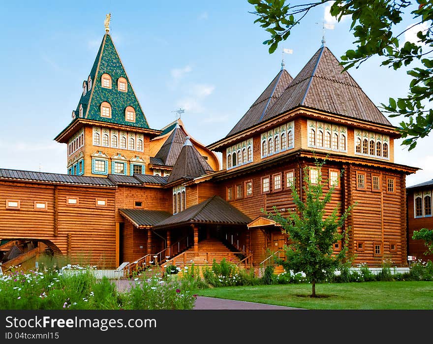 Wooden palace