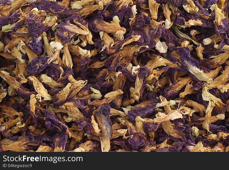 Herbal tea background.