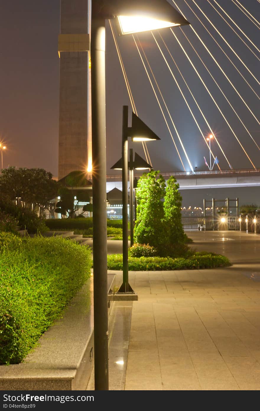 Point of Light in Suan Luang Rama 8 Bridge, in Bangkok. Point of Light in Suan Luang Rama 8 Bridge, in Bangkok.