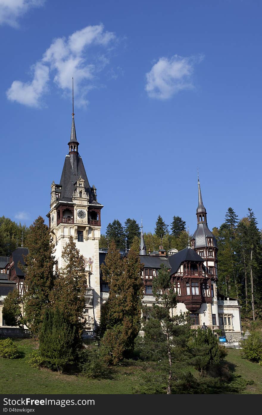 Gardens Of Peles Castle