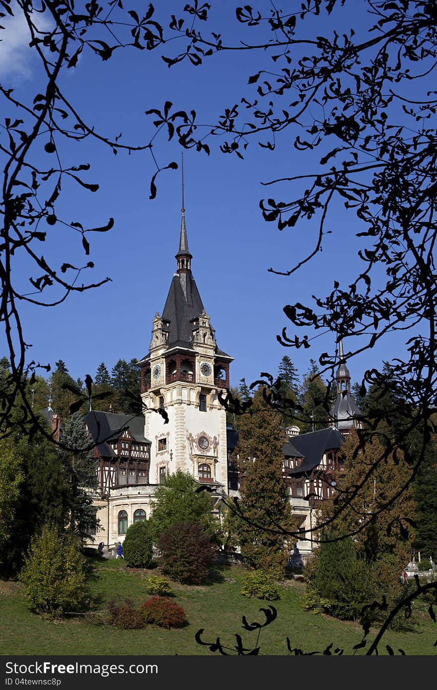 Gardens Of Peles Castle