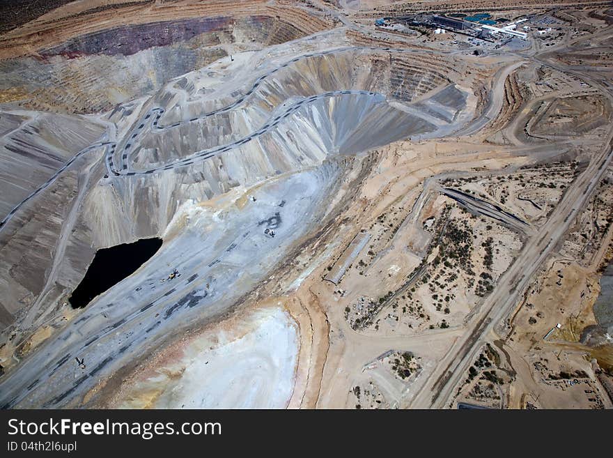 Open Pit Copper Mine