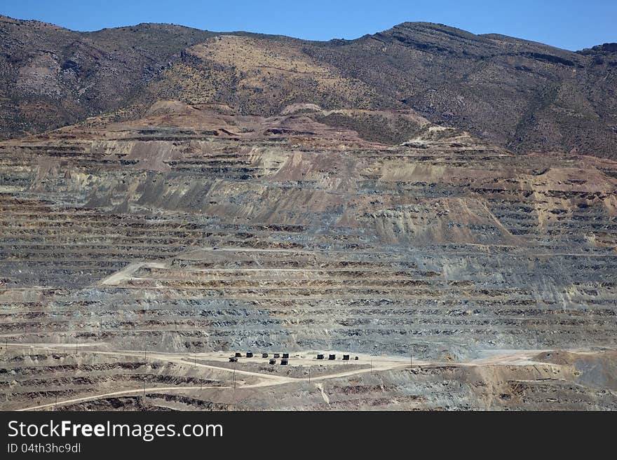 Open Pit Copper Mine