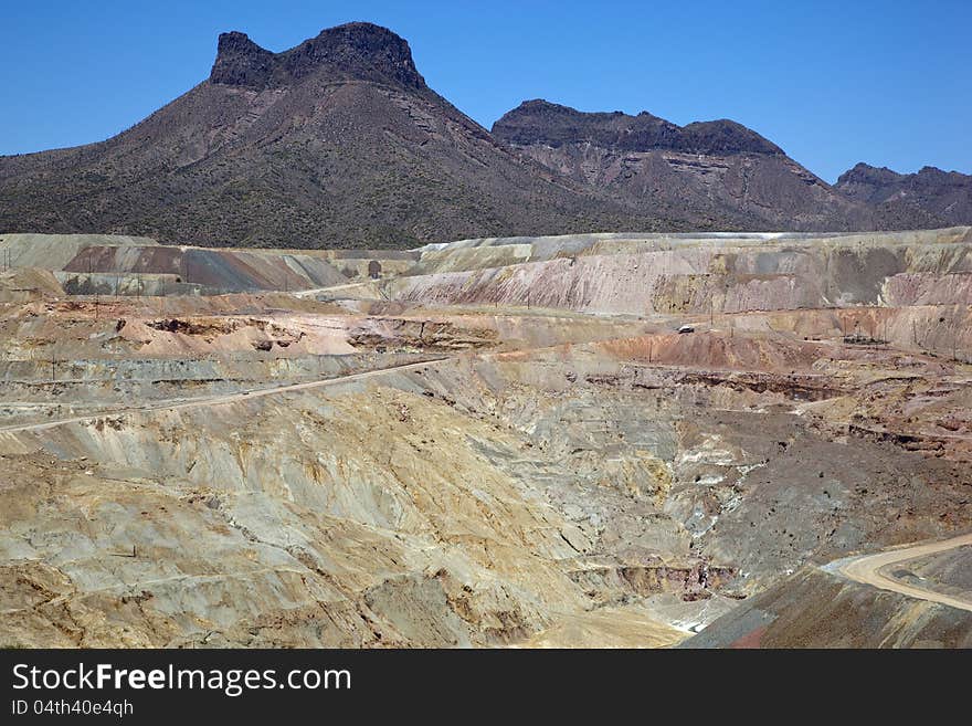 Open Pit Copper Mine