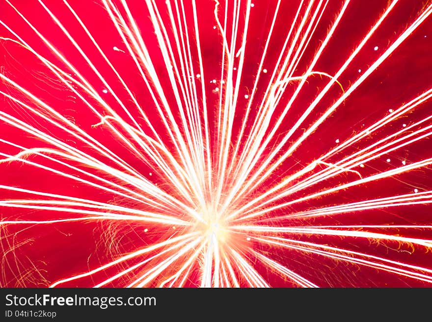 Detailed close-up snap of a sparkler in action. Detailed close-up snap of a sparkler in action