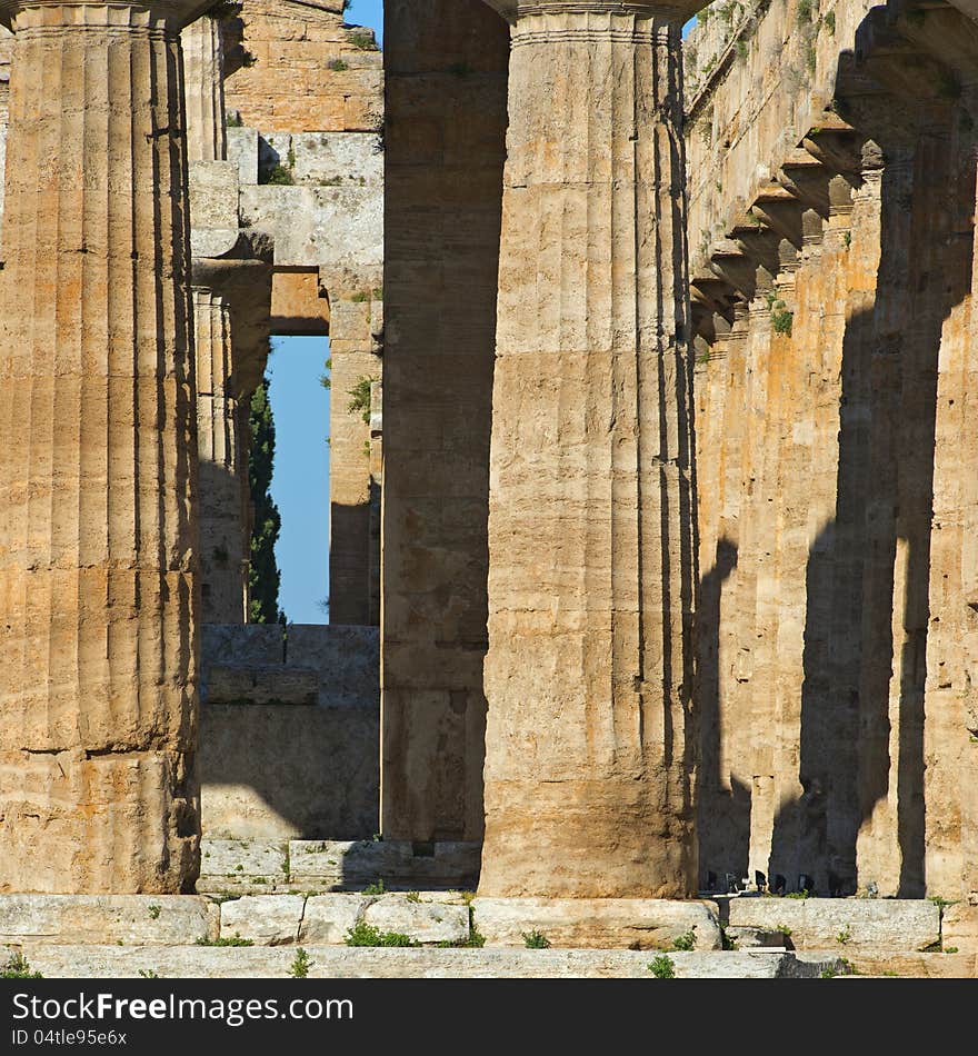 Valley of the Temples of Paestum. Valley of the Temples of Paestum