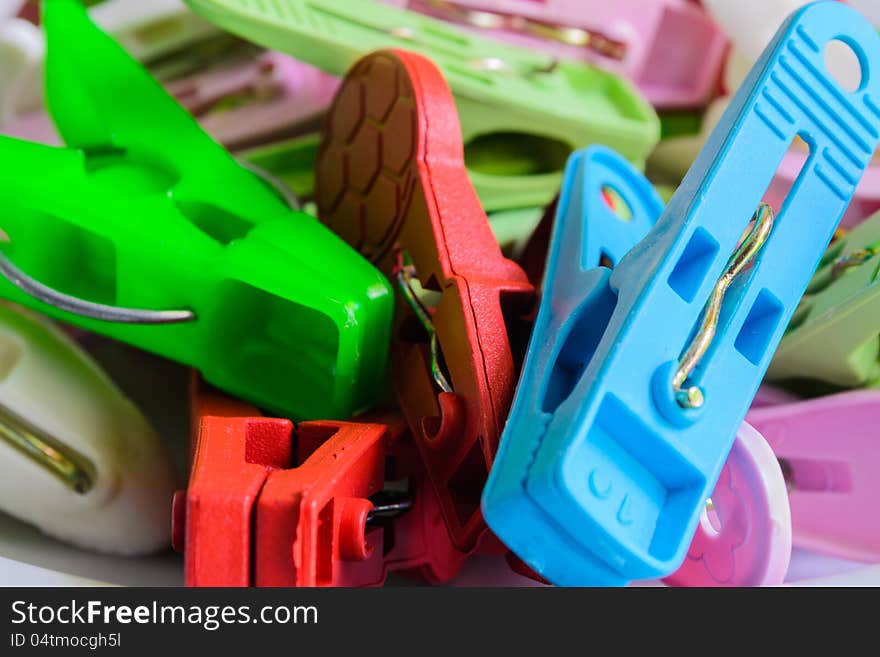 Colors Of Clothespin