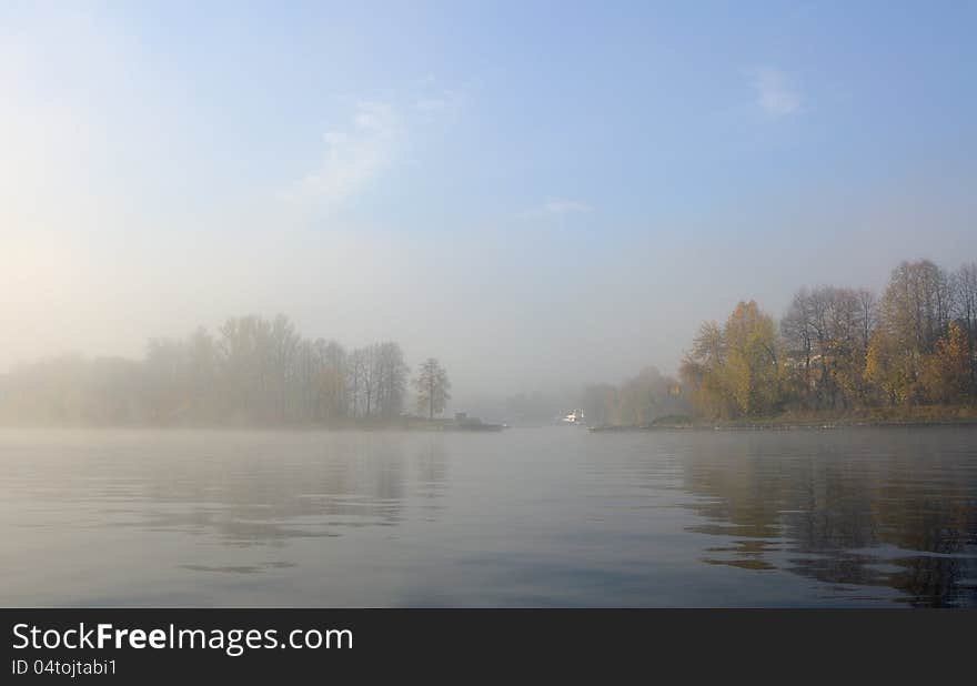 Morning on the river