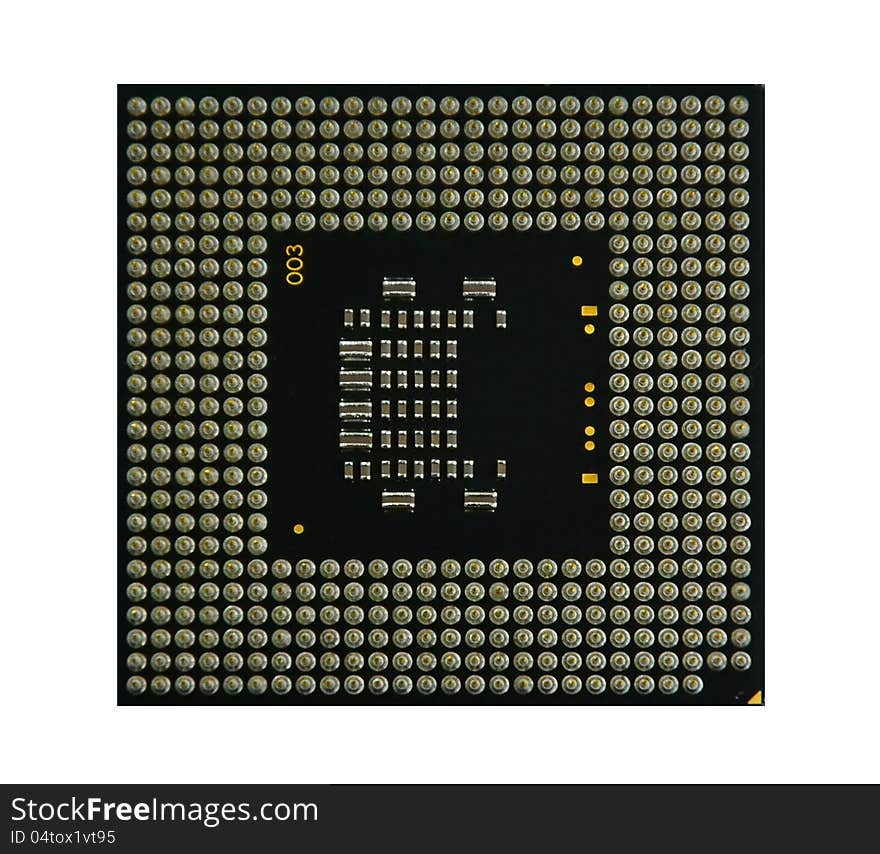 Central processing unit or cpu of notebook