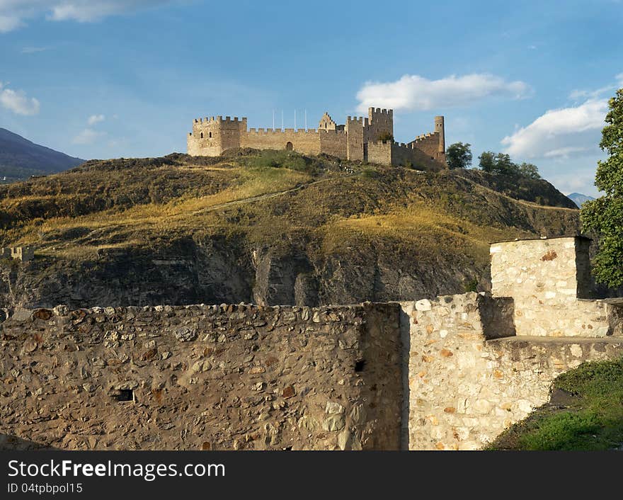 Castle Tourbillon , Sion, Switzerland