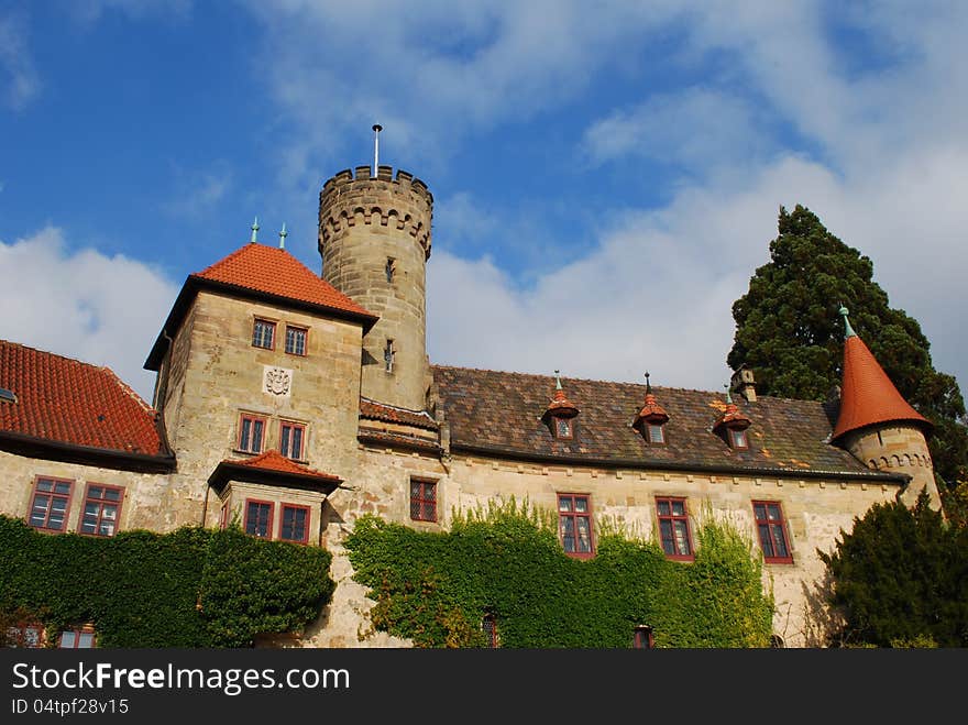 Castle hohenstein coburg franconia germany