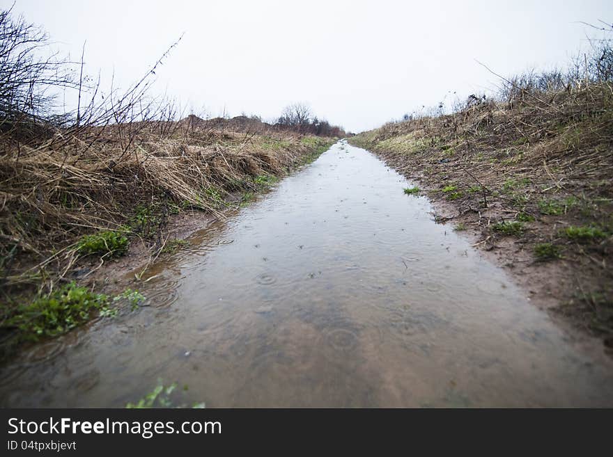 Flooded Path &x28;ditch&x29