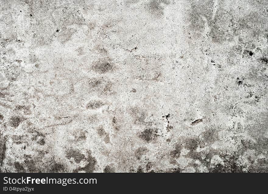 Details of gray concrete floor