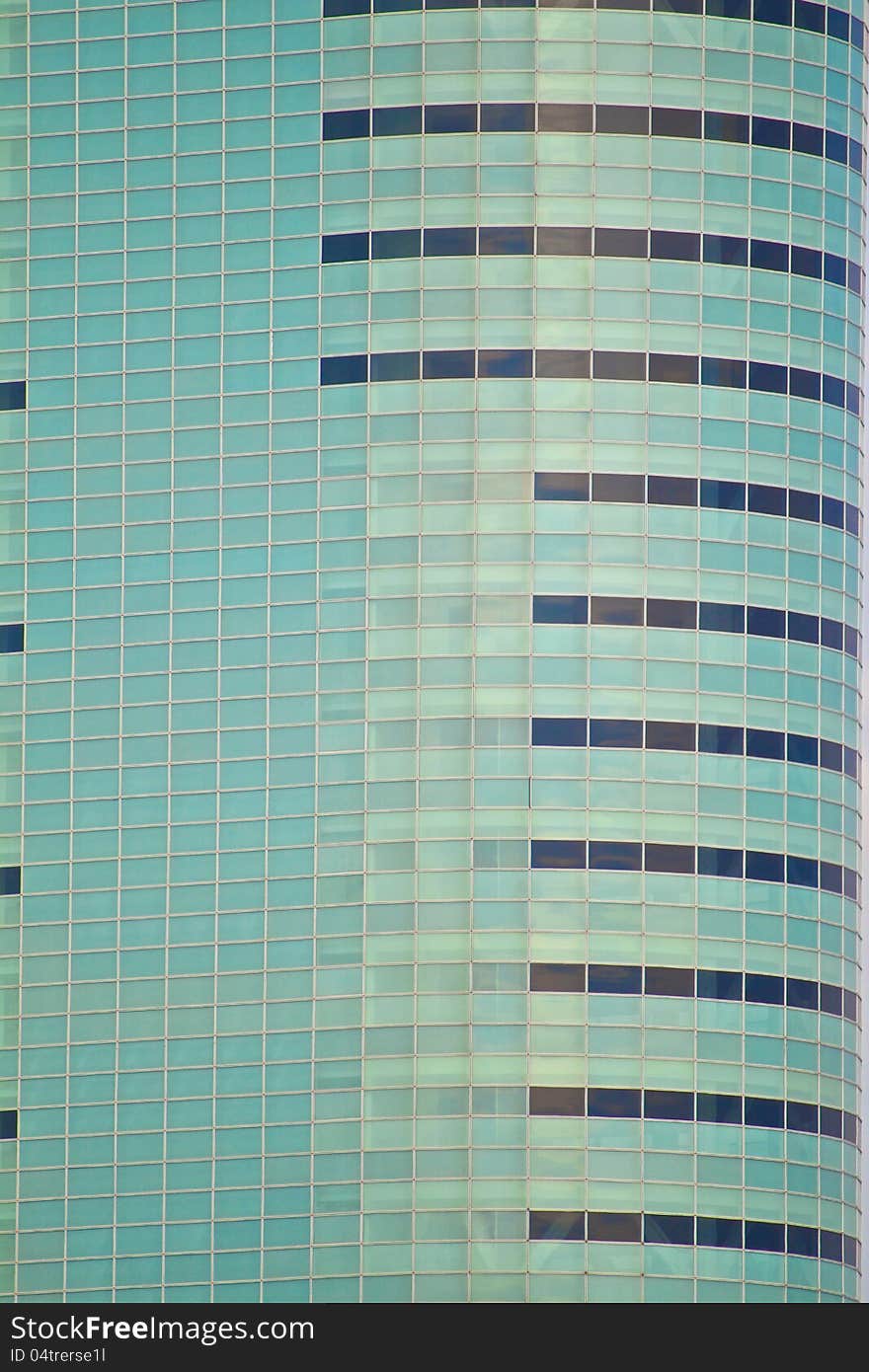 Abstract Modern Building