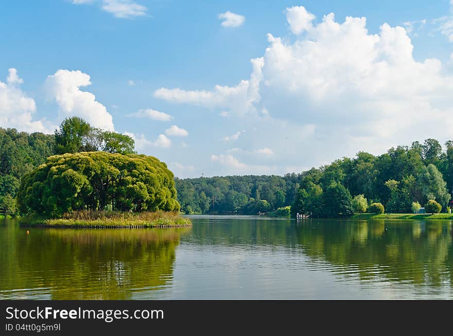 Island And Pond