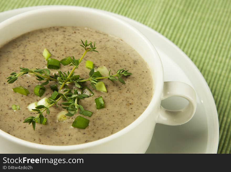 Mushrooms Cream Soup