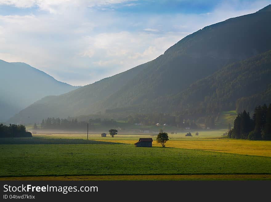 The View Of Dolomiti Mountain