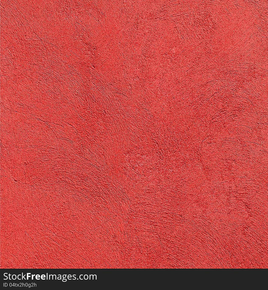 Red wall background or texture