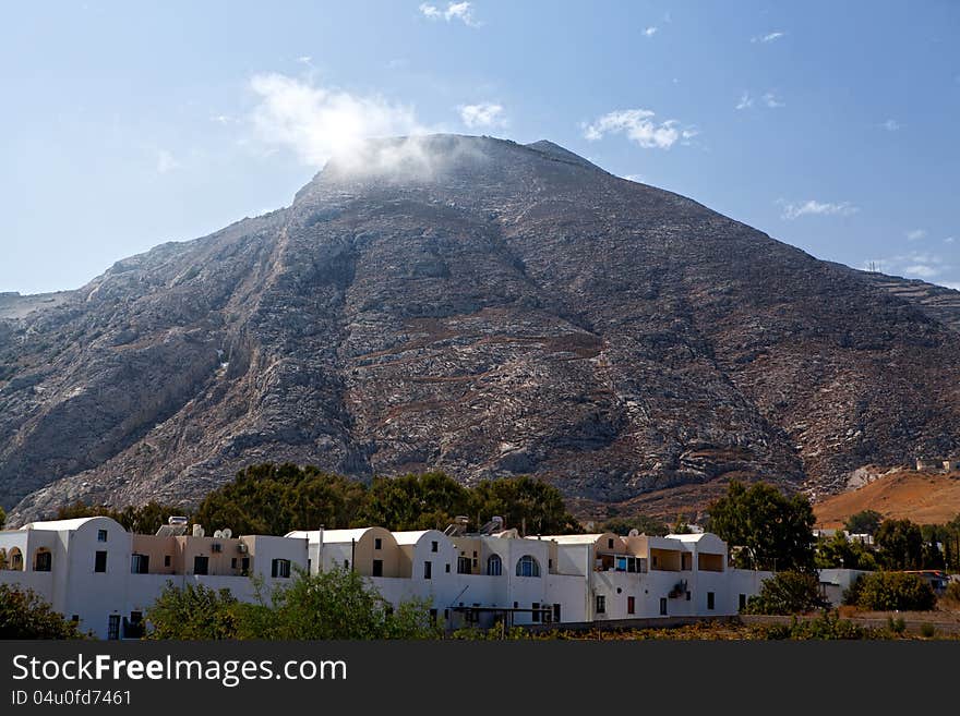 Hotel near the mountain