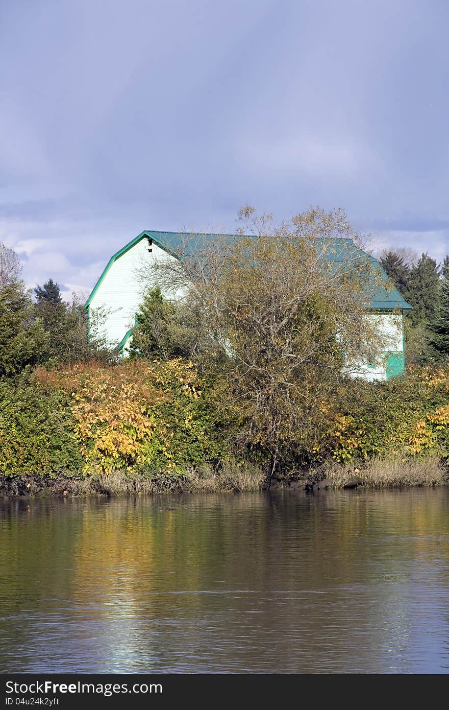 Autumn Charm Of Snohomish River