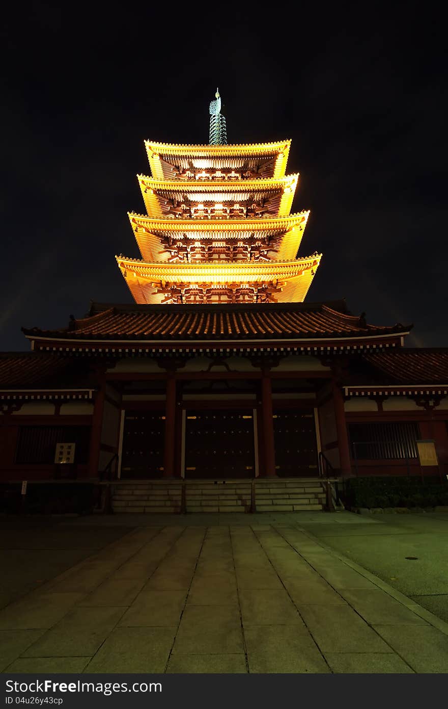 Asakusa  temple at Tokyo Japan